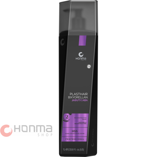 2 ШАГ Реконструирующая маска Honma PlastHair Bixyorellan Jabuticaba 1000 мл